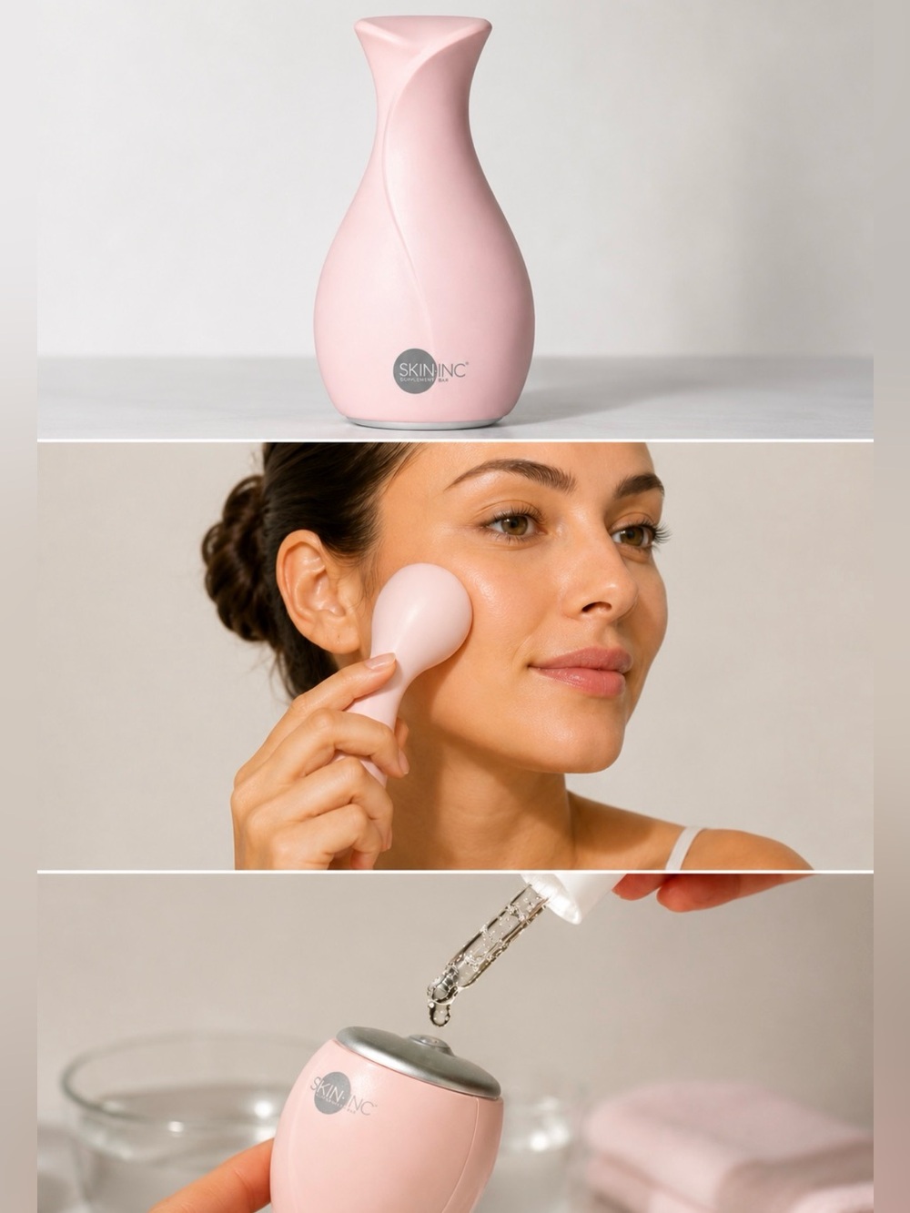 🧊✨ Skin Inc Cryo Ice Sake Roller Factory Sealed NIB Depuff Sculpt Detox ✨🧊